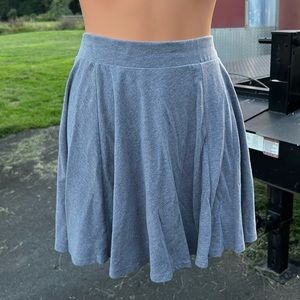 Heather Gray Skater Skirt